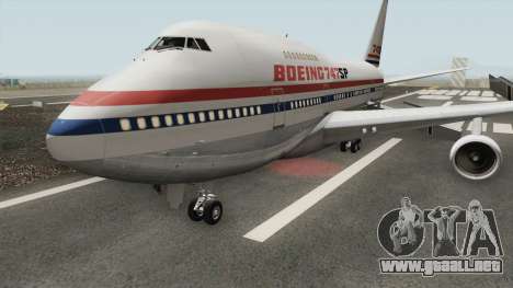 Boeing 747SP para GTA San Andreas