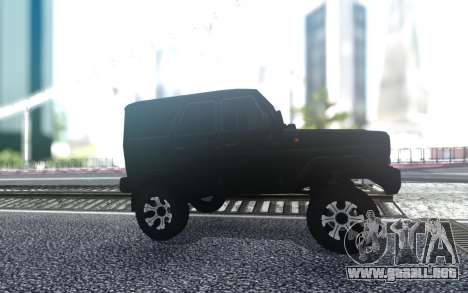 UAZ hunter Trineo FSB para GTA San Andreas