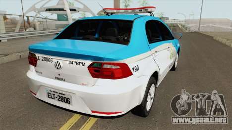 Volkswagen Voyage G6 PMERJ para GTA San Andreas