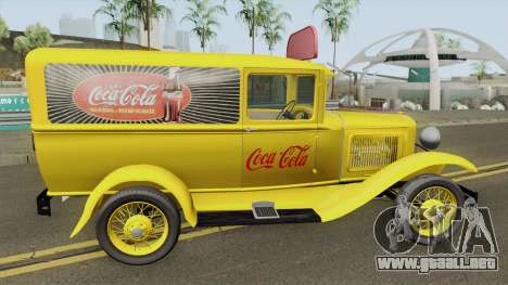 Ford Model A Delivery Van Coca Cola para GTA San Andreas