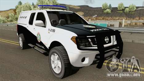 Nissan Frontier DPCA PCERJ 2013 para GTA San Andreas