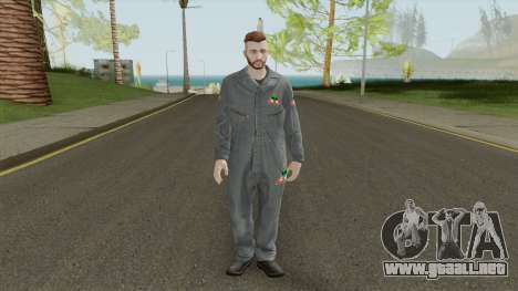 GTA Online Skin Alienbuster Male para GTA San Andreas