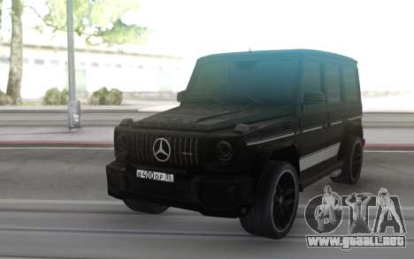 Mercedes-Benz G63 para GTA San Andreas