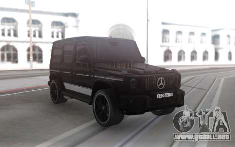 Mercedes-Benz G63 para GTA San Andreas