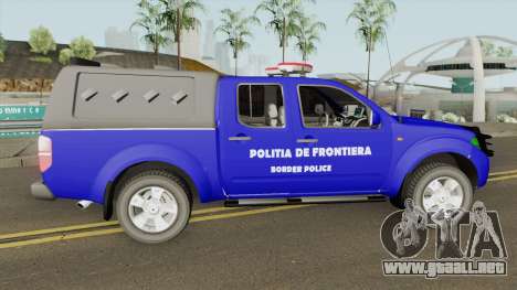 Nissan Frontier - Politia De Frontiera 2014 para GTA San Andreas