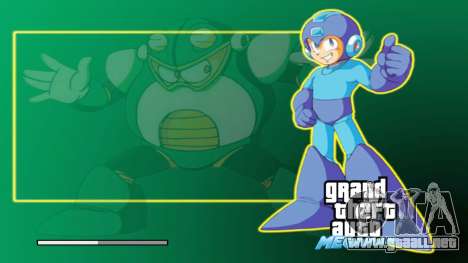 Mega Man Loading Screen para GTA San Andreas