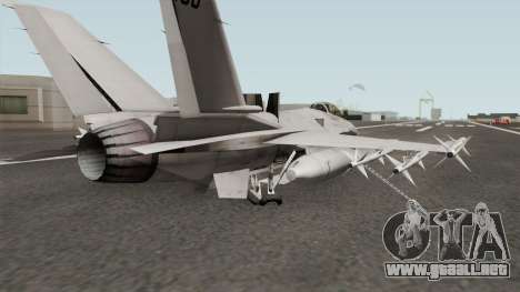 Lockheed Martin F-16L Overwatch Falcon para GTA San Andreas