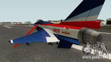 Chengdu J-10 ADT para GTA San Andreas