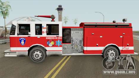 Chilean Firetruck para GTA San Andreas