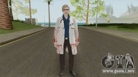 GTA Online: Zombie Outbreak Female Skin para GTA San Andreas