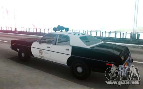 1978 Plymouth Fury Los Angeles Police Departamen para GTA San Andreas