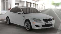 BMW M5 E60 Clear White para GTA San Andreas