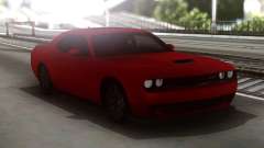 Dodge Challenger SRT Red para GTA San Andreas