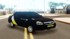 Lada Priora Taxi Yandex para GTA San Andreas