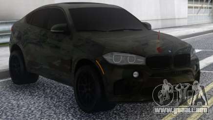 BMW X6 Camo para GTA San Andreas