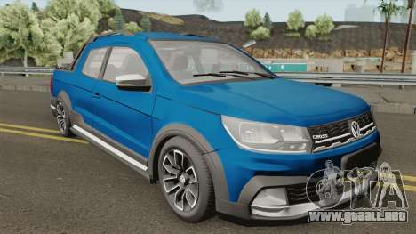 Volkswagen Saveiro Cross Pickup Low para GTA San Andreas
