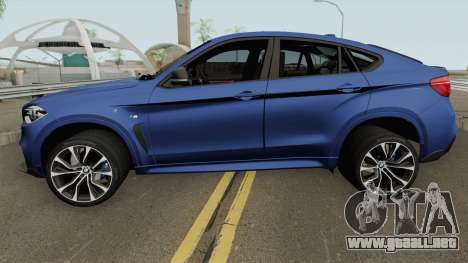 BMW X6 M Performance Parts para GTA San Andreas