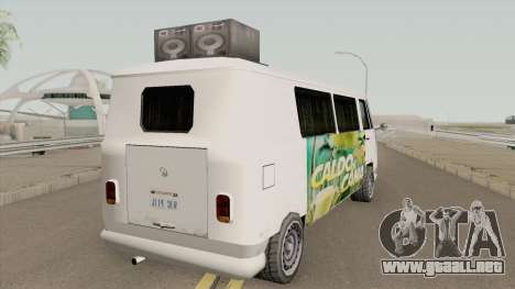 Volkswagen Kombi (Camper) TCGTABR para GTA San Andreas