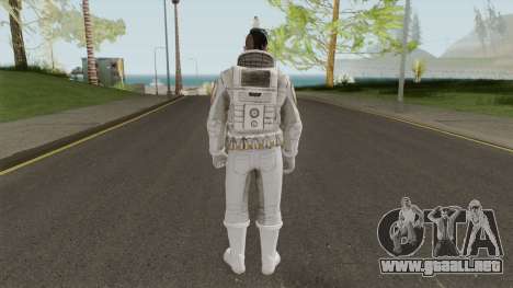 GTA Online: Arena Wars - White Astronaut para GTA San Andreas