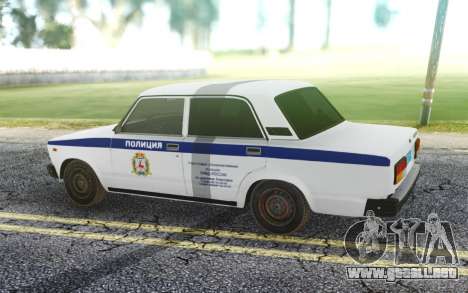 2107 PDL representante de la Policía local para GTA San Andreas