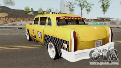 Cabbie Remasterizado para GTA San Andreas