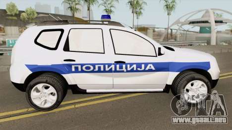 Dacia Duster Serbian Police para GTA San Andreas