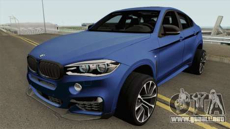 BMW X6 M Performance Parts para GTA San Andreas