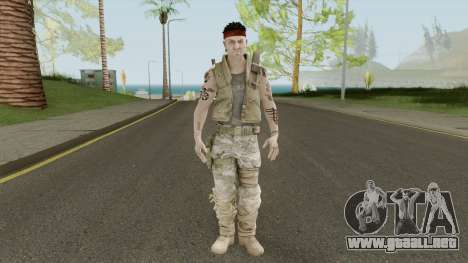 Commando (Spec Ops: The Line - 33rd Infantry) para GTA San Andreas
