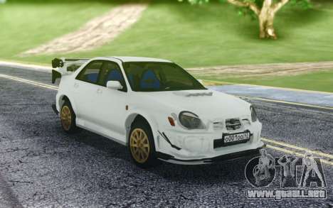 Subaru WRX STI para GTA San Andreas