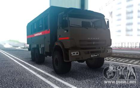 КavАЗ 45143 de Desminado de la policía Militar para GTA San Andreas