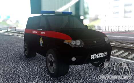UAZ Patriot FSB para GTA San Andreas
