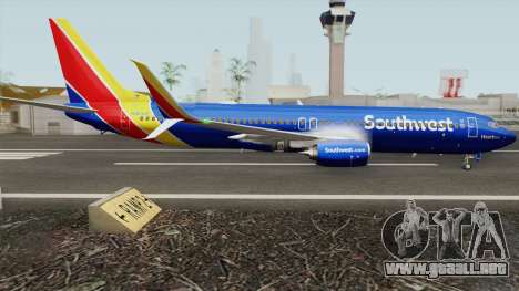 Boeing 737-800 Southwest Airlines (Heart Livery) para GTA San Andreas