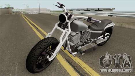 Western Motorcycle Wolfsbane GTA V para GTA San Andreas