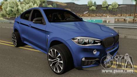 BMW X6 M Performance Parts para GTA San Andreas