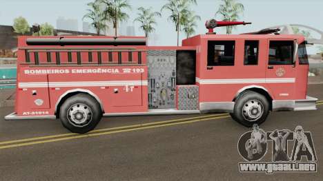 Firetruk Bombeiros SP (MG) para GTA San Andreas