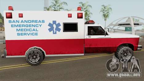 Ambulance From 70s para GTA San Andreas