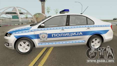 Skoda Rapid Policija para GTA San Andreas