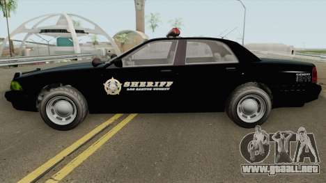 Sheriff Cruiser GTA V para GTA San Andreas