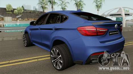 BMW X6 M Performance Parts para GTA San Andreas