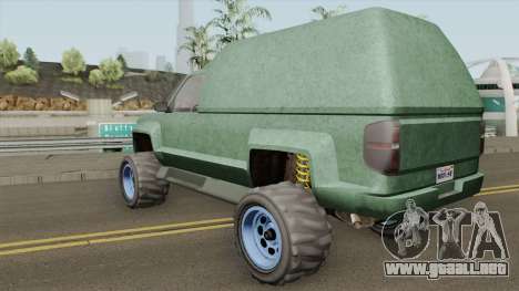 Declasse Brutus Stock GTA V IVF para GTA San Andreas