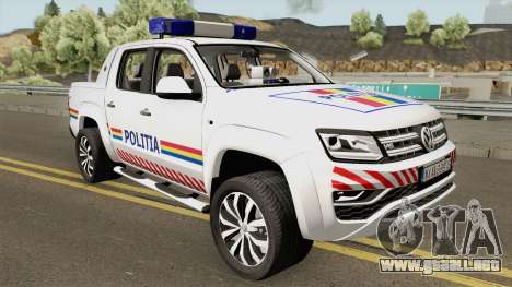 Volkswagen Amarok V6 - Politia Romana 2018 para GTA San Andreas