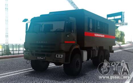 КavАЗ 45143 de Desminado de la policía Militar para GTA San Andreas