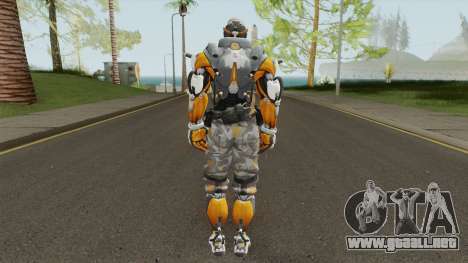 Cyborg 76 From Overwatch para GTA San Andreas