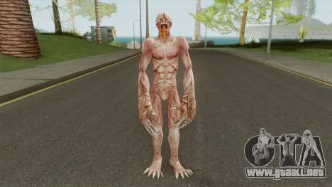 Licker V1 (Resident Evil: The Darkside Chronic) para GTA San Andreas