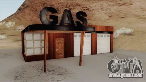 Gas Station Retextured para GTA San Andreas