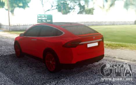 Tesla Model X para GTA San Andreas