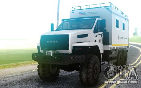 Ural SIGUIENTE 4320-6952-72Е5Г38 004 unidad Resi para GTA San Andreas