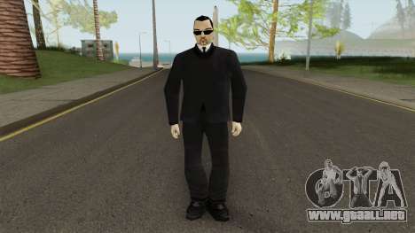 Leone Mafia (GTA III) With Glasses para GTA San Andreas