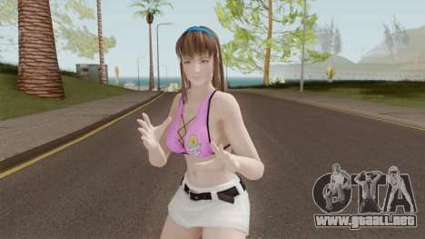 Hitomi Hot Getaway Costume V3 para GTA San Andreas