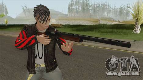 Remington 870 Wingmaster HQ para GTA San Andreas